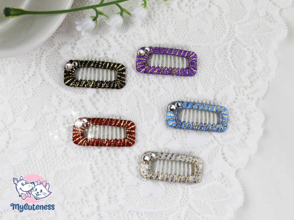 Crystal Rhinestone BB Clips