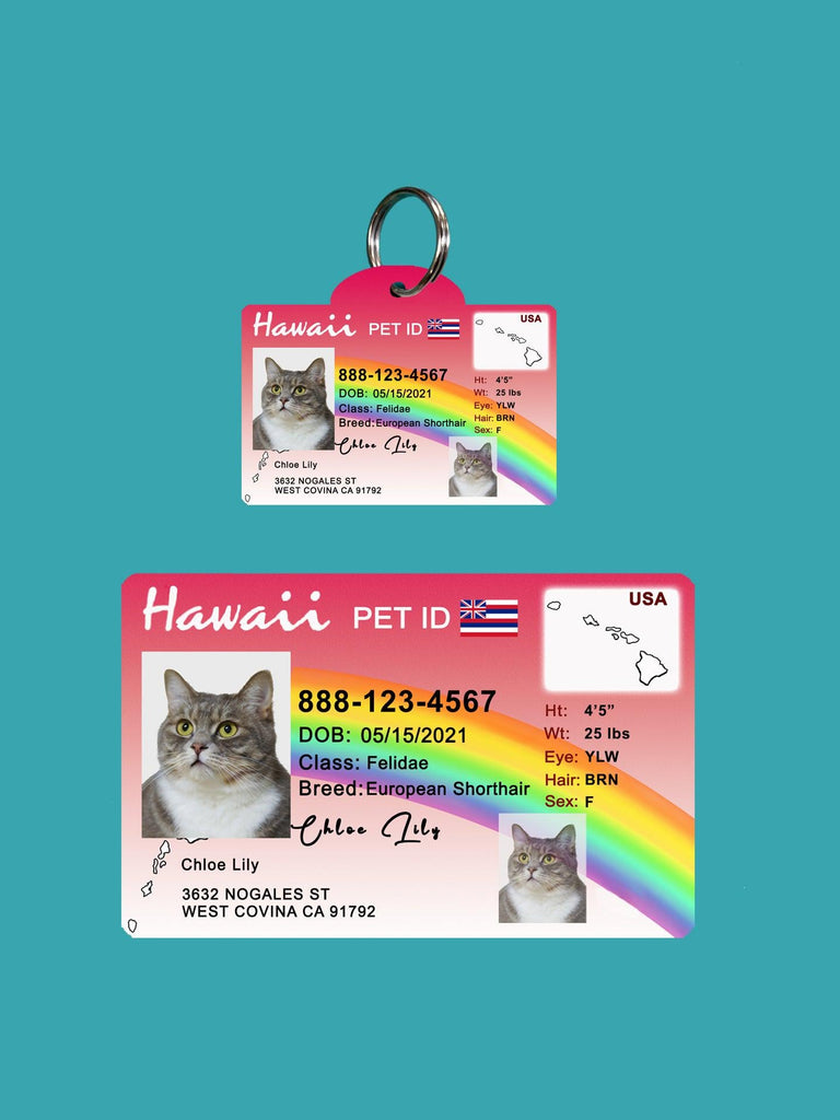 13 Pets Custiom Driver License ID Hawaii