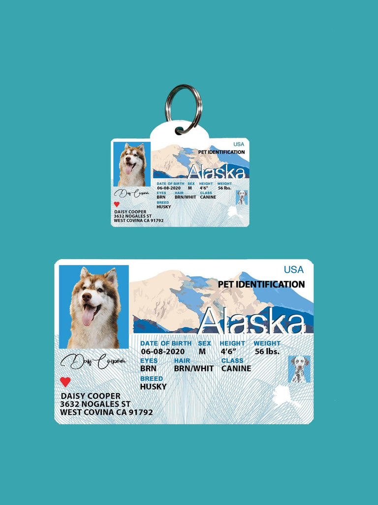 27 Pets Custiom Driver License ID Alaska