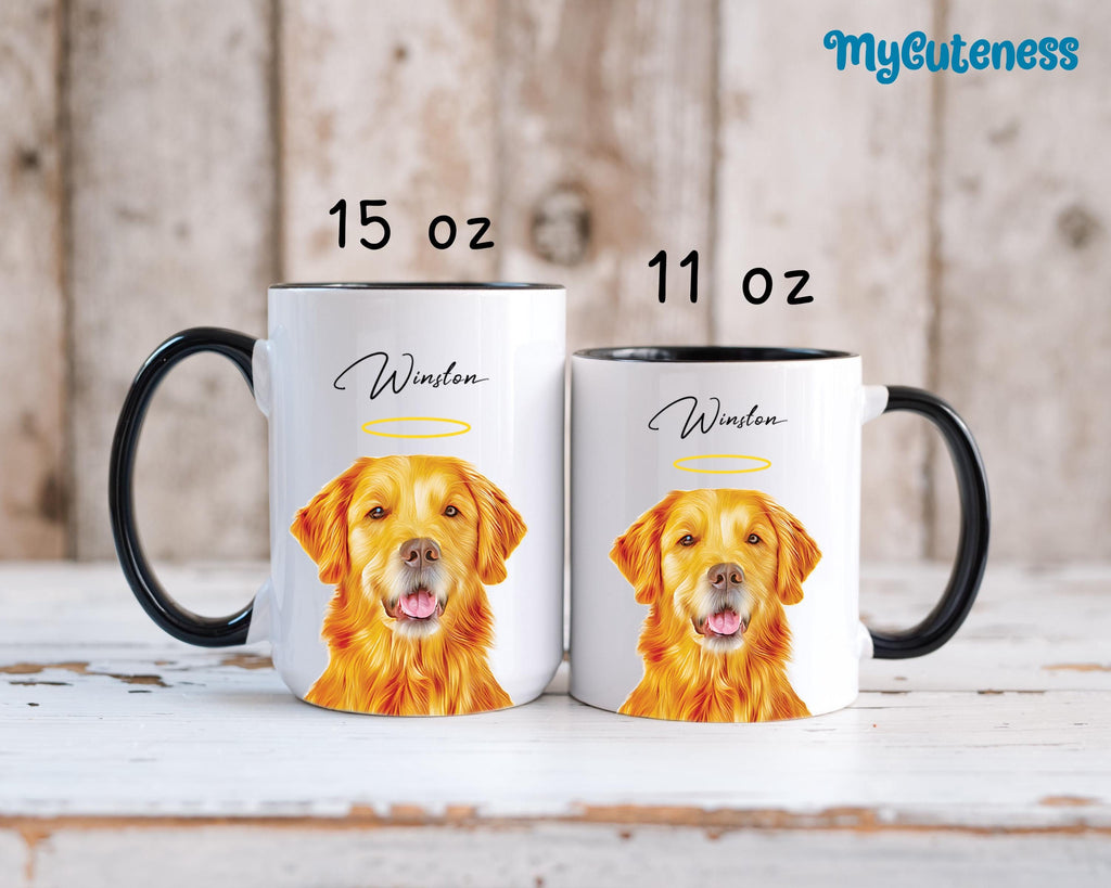 5 Pets Custom Mug, Pets Photo Custom Mug