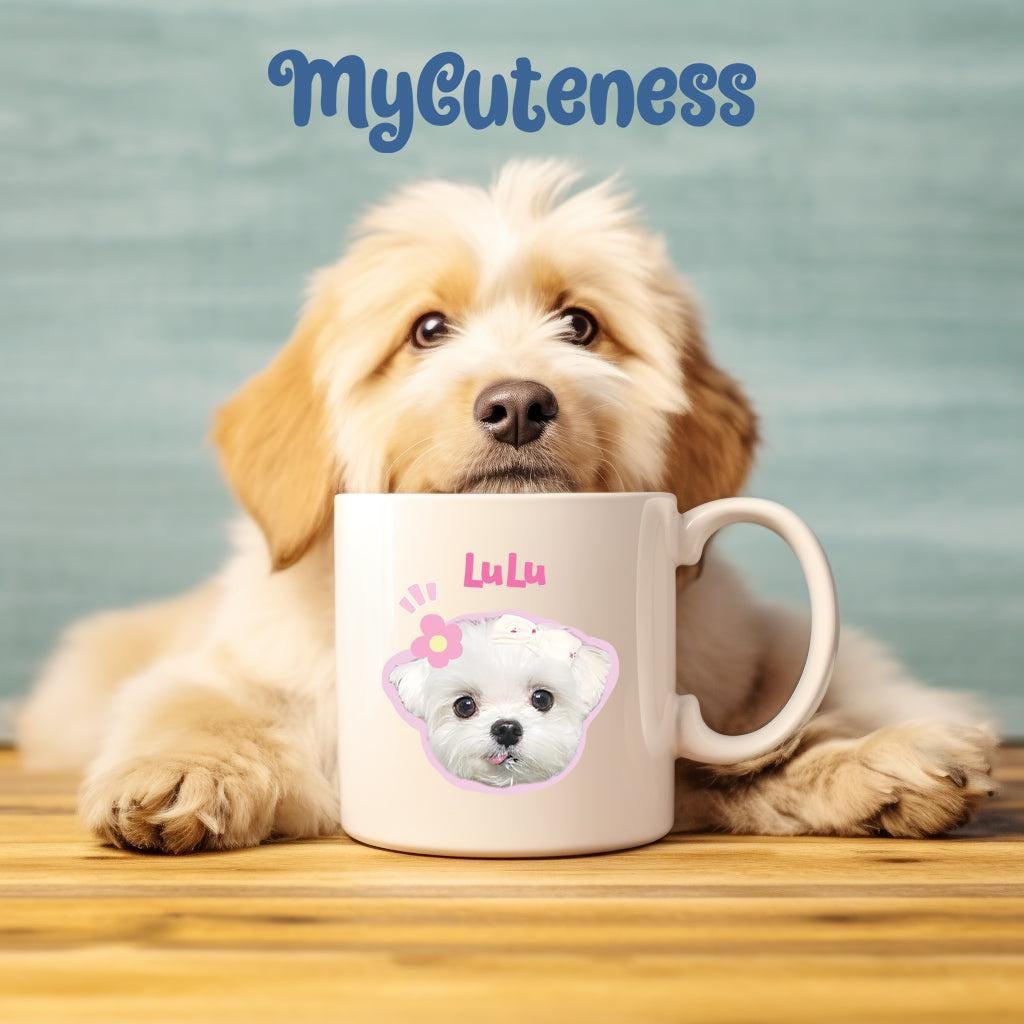 17 Pets Custom Mug, Pets Photo Custom Mug