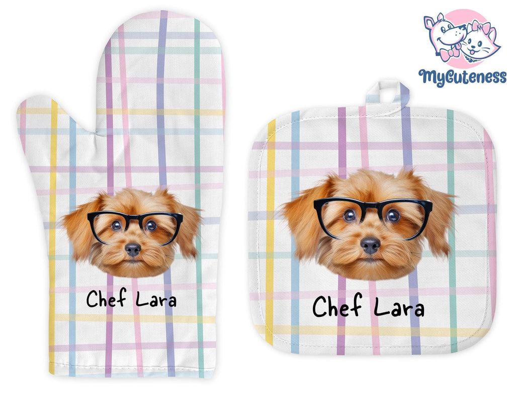 1 Pet Custom Oven Mitts, Oven Gloves