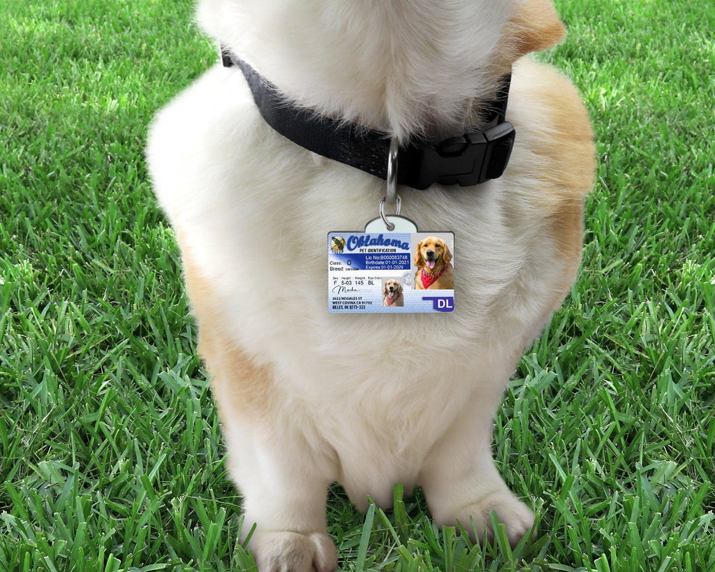 7 Pets Custiom Driver License ID Oklahoma