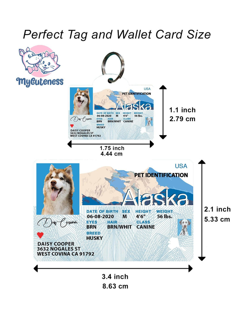 27 Pets Custiom Driver License ID Alaska