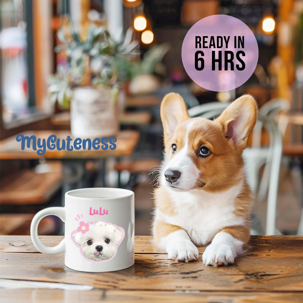 17 Pets Custom Mug, Pets Photo Custom Mug