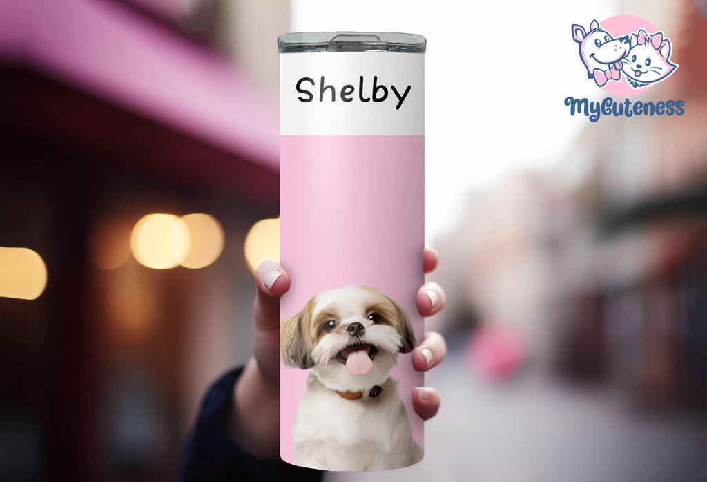 4 Pets Photo Custom Thermos Cup