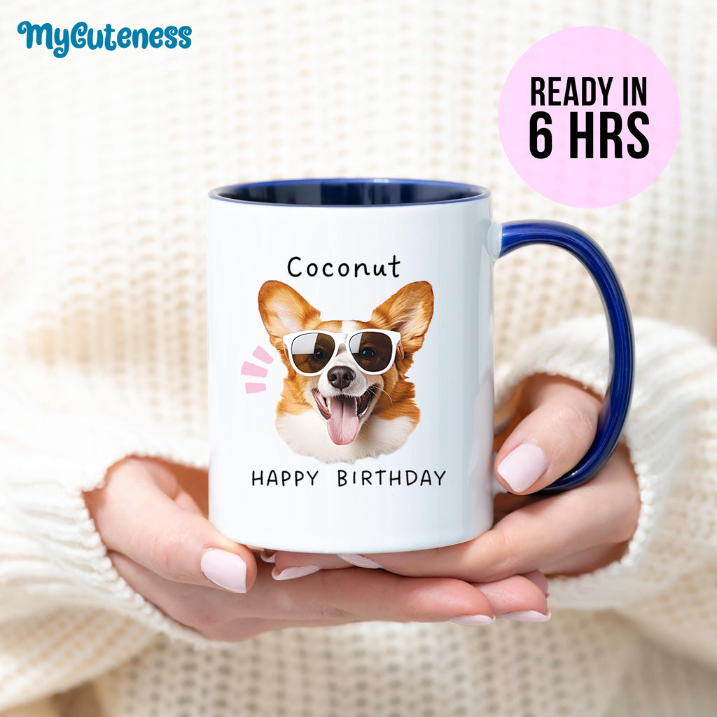 Custom Pet Mug Using Pet Photo + Name Custom Dog Mug Dog Coffee Cup Personalized Pet Mugs Dog Mom Mug Personalized Cat Dad Mug New Dog Mug 4