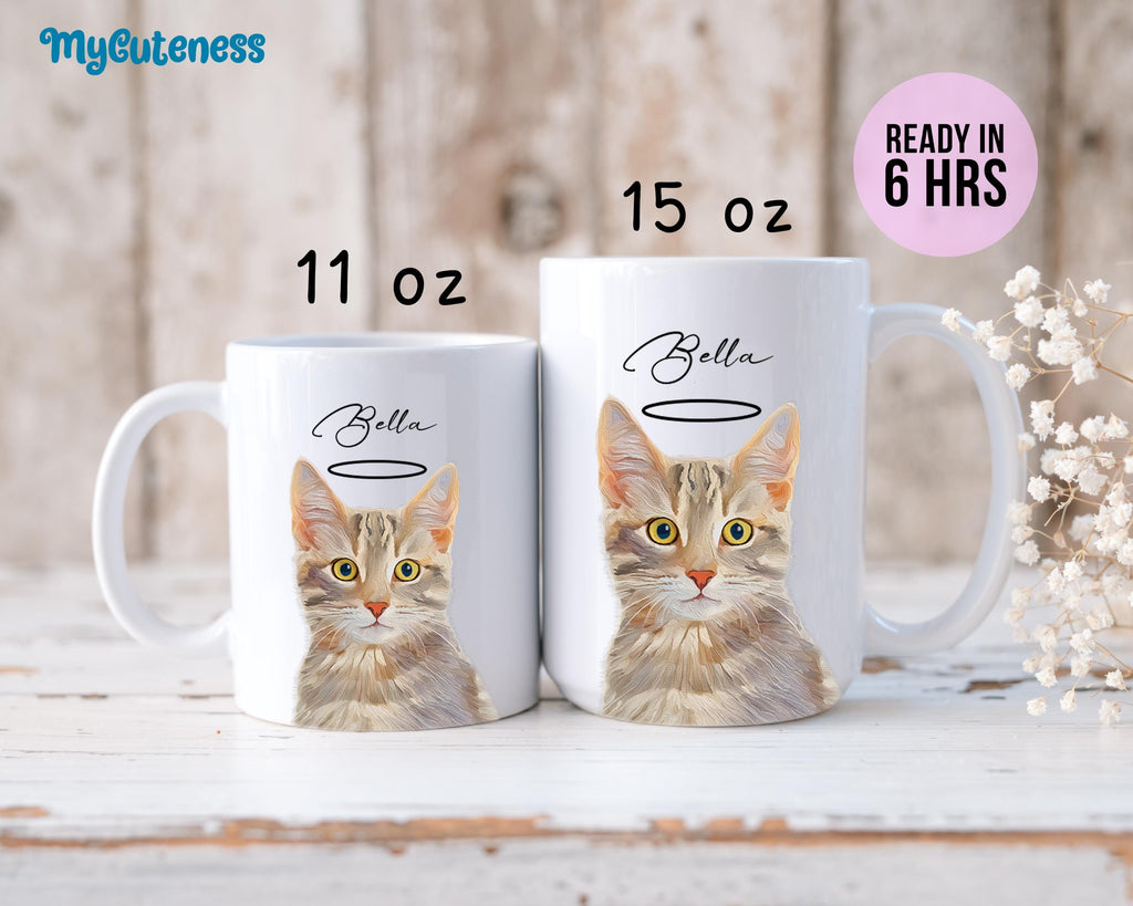 Custom Pet Mug Using Pet Photo + Name Custom Dog Mug Dog Coffee Cup Personalized Pet Mugs Dog Mom Mug Personalized Cat Dad Mug New Dog Mug 6