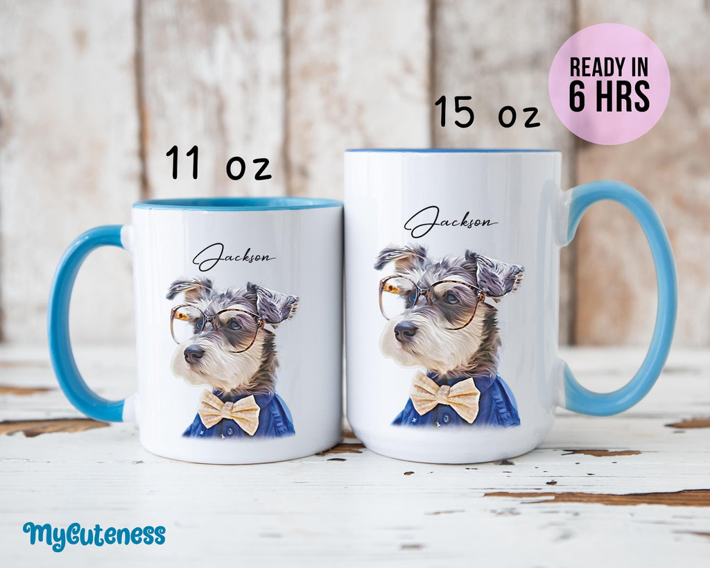 Custom Pet Mug Using Pet Photo + Name Custom Dog Mug Dog Coffee Cup Personalized Pet Mugs Dog Mom Mug Personalized Cat New Dog Mug 16