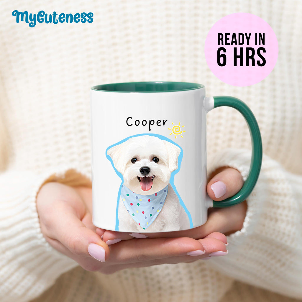 Custom Pet Mug Using Pet Photo + Name Custom Dog Mug Dog Coffee Cup Personalized Pet Mugs Dog Mom Mug Personalized Cat New Dog Mug 18