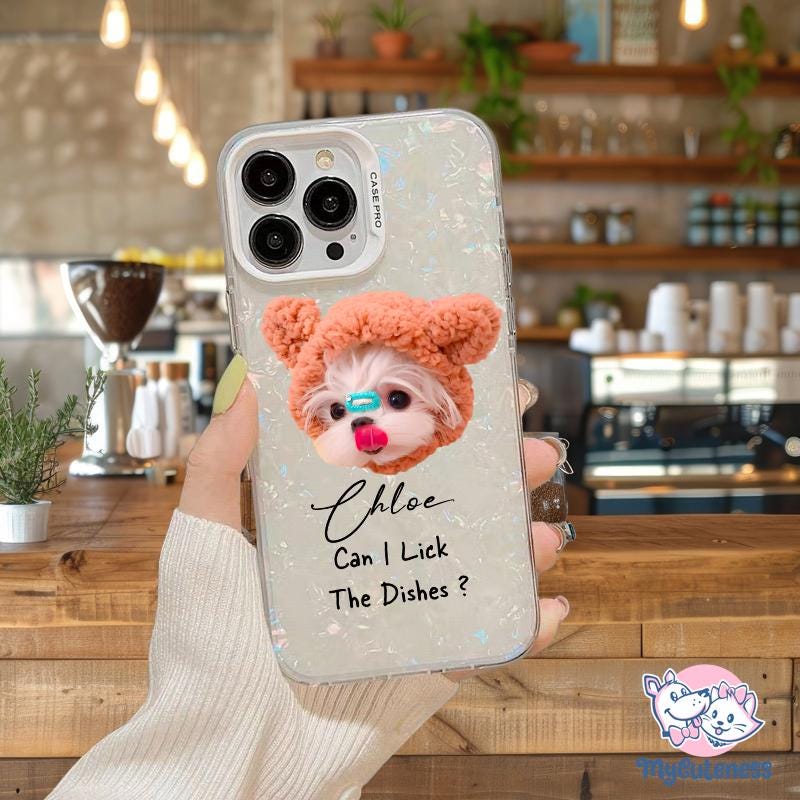 Dog Phone Case, Photo Phone Case, Phone case, Personalized iPhone Case Using Pet Photo Custom Phone Case Perfect Gift For Dog & Pet Lovers