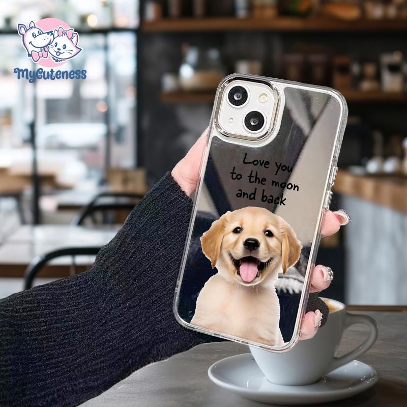 Dog Phone Case, Photo Phone Case, Phone case, Personalized iPhone Case Using Pet Photo Custom Phone Case Perfect Gift For Dog & Pet Lovers