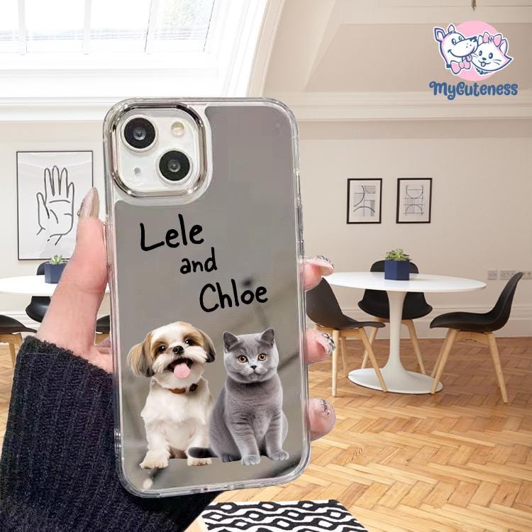 Dog Phone Case, Photo Phone Case, Phone case, Personalized iPhone Case Using Pet Photo Custom Phone Case Perfect Gift For Dog & Pet Lovers