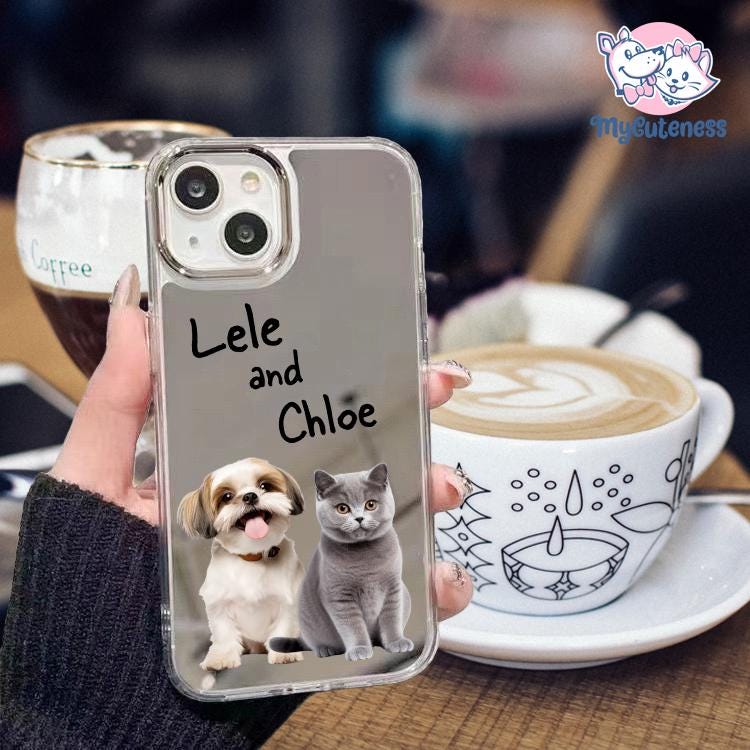 Dog Phone Case, Photo Phone Case, Phone case, Personalized iPhone Case Using Pet Photo Custom Phone Case Perfect Gift For Dog & Pet Lovers