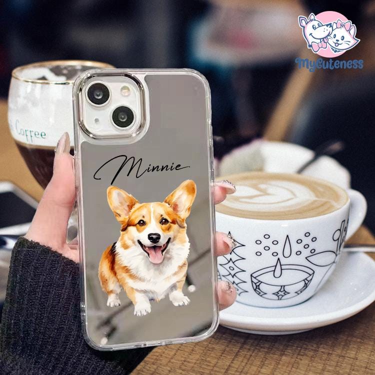 Dog Phone Case, Photo Phone Case, Phone case, Personalized iPhone Case Using Pet Photo Custom Phone Case Perfect Gift For Dog & Pet Lovers