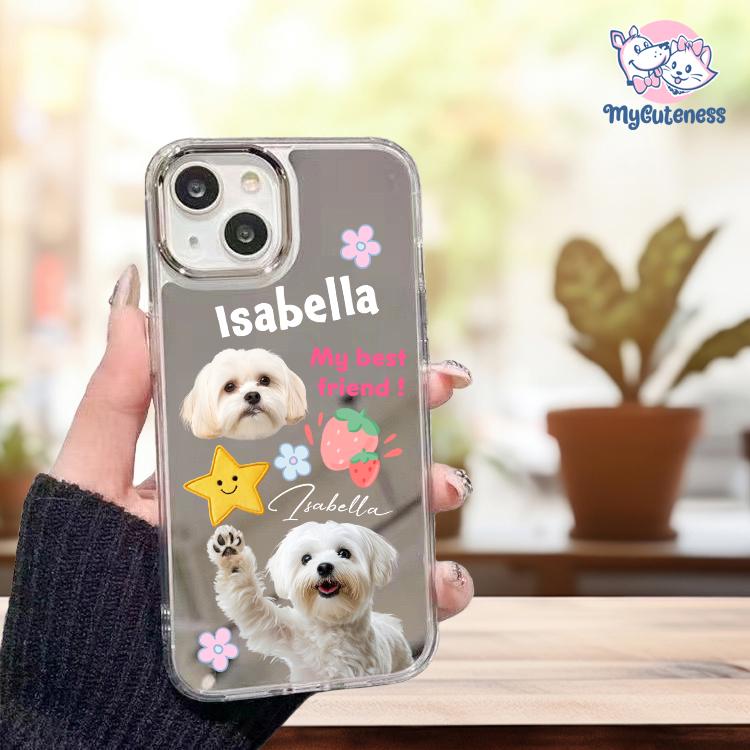 Dog Phone Case, Photo Phone Case, Phone case, Personalized iPhone Case Using Pet Photo Custom Phone Case Perfect Gift For Dog & Pet Lovers