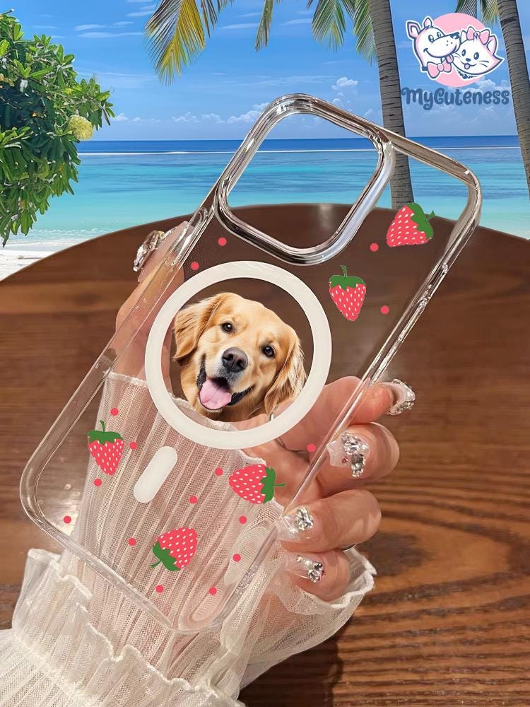 Dog Phone Case, Photo Phone Case, Phone case, Personalized iPhone Case Using Pet Photo Custom Phone Case Perfect Gift For Dog & Pet Lovers