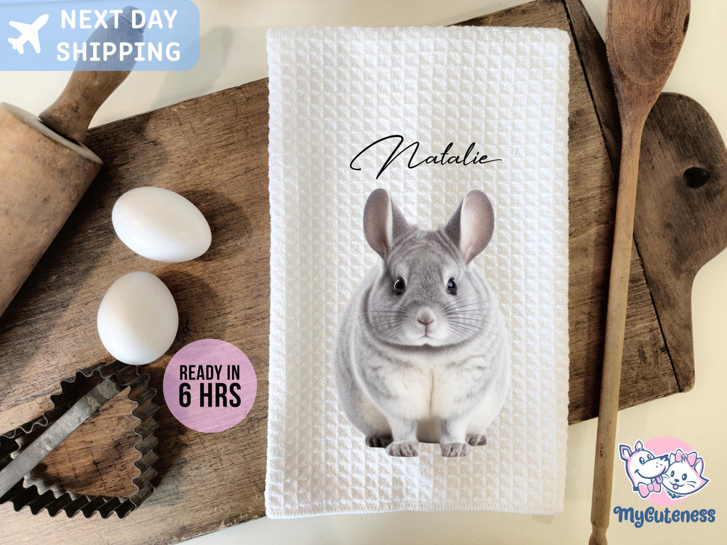 Custom Pet Tea Towel Using Pet Photo