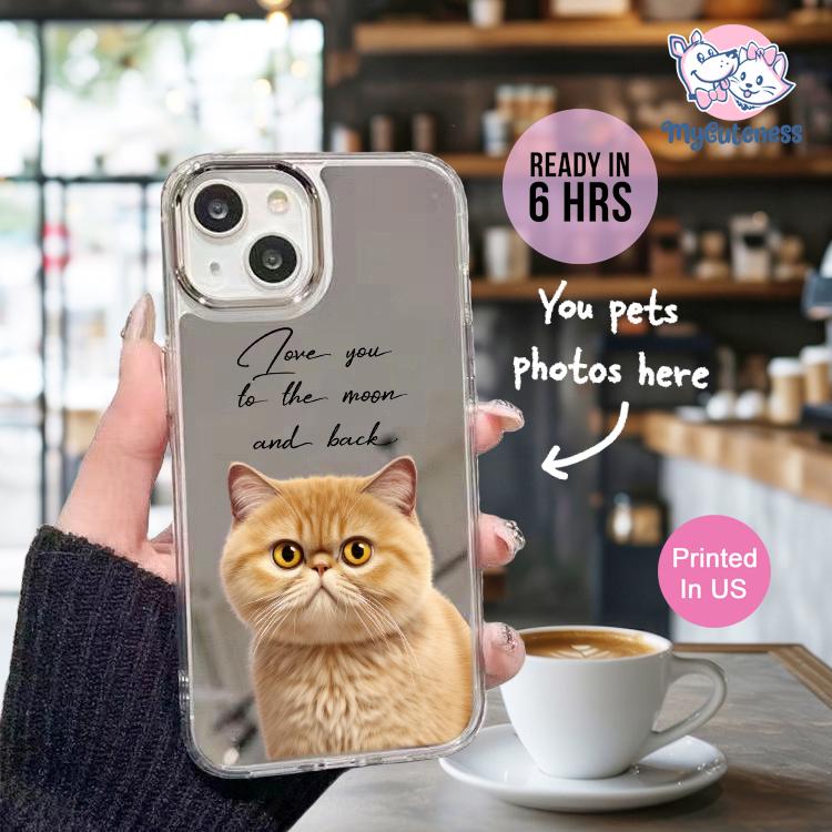 Dog Phone Case, Photo Phone Case, Phone case, Personalized iPhone Case Using Pet Photo Custom Phone Case Perfect Gift For Dog & Pet Lovers