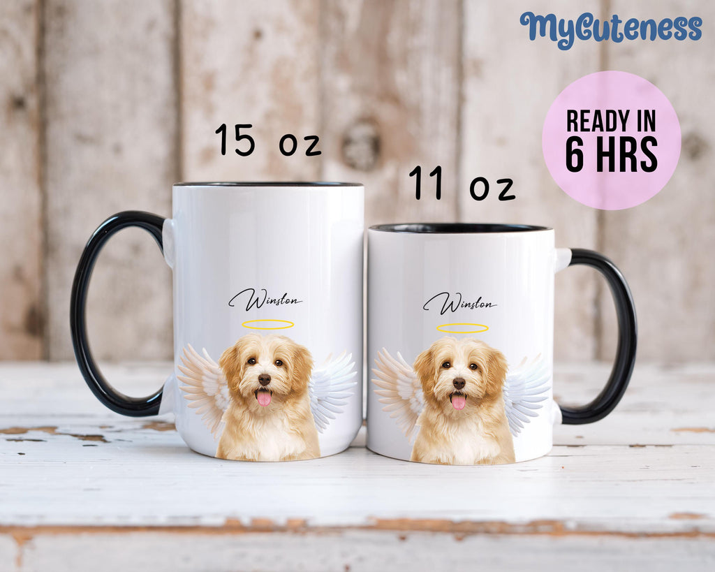 Custom Pet Mug Using Pet Photo + Name Custom Dog Mug Dog Coffee Cup Personalized Pet Mugs Dog Mom Mug Personalized Cat Dad Mug New Dog Mug 2