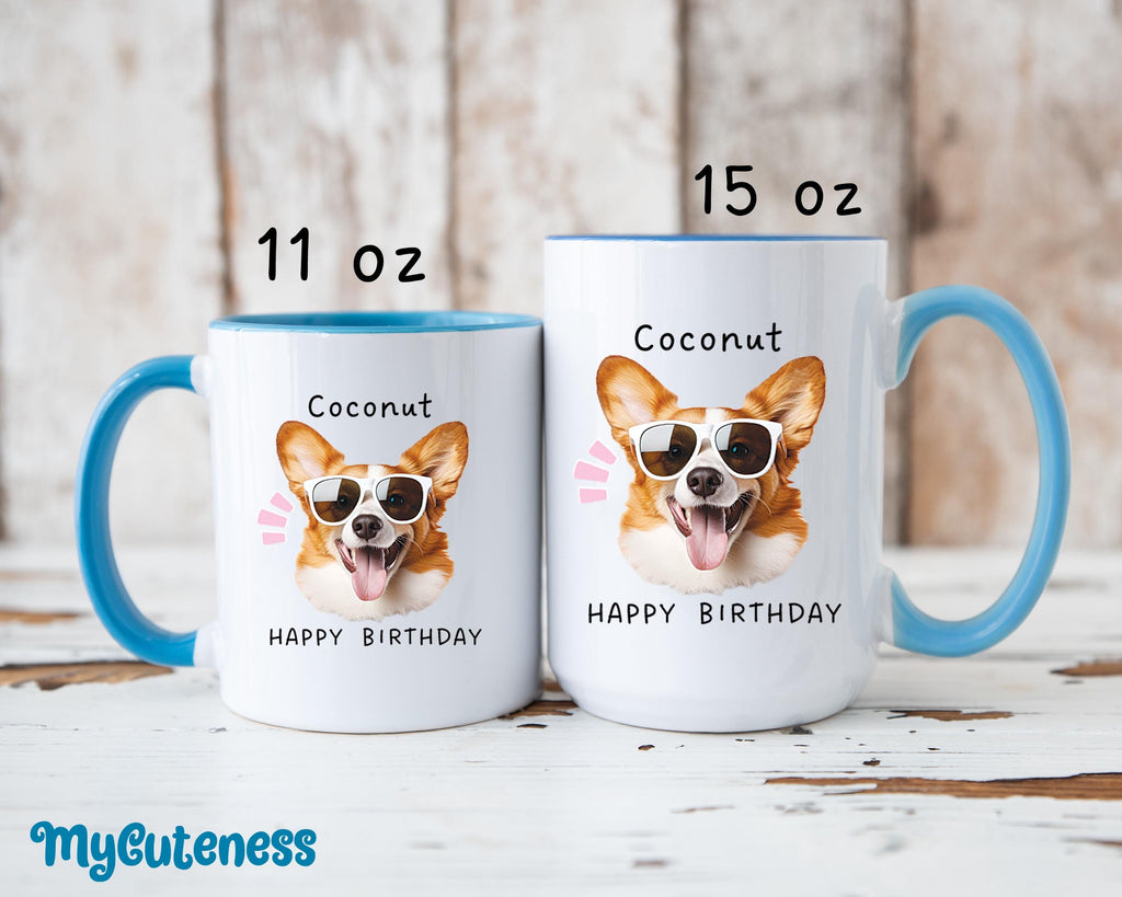 Custom Pet Mug Using Pet Photo + Name Custom Dog Mug Dog Coffee Cup Personalized Pet Mugs Dog Mom Mug Personalized Cat Dad Mug New Dog Mug 4