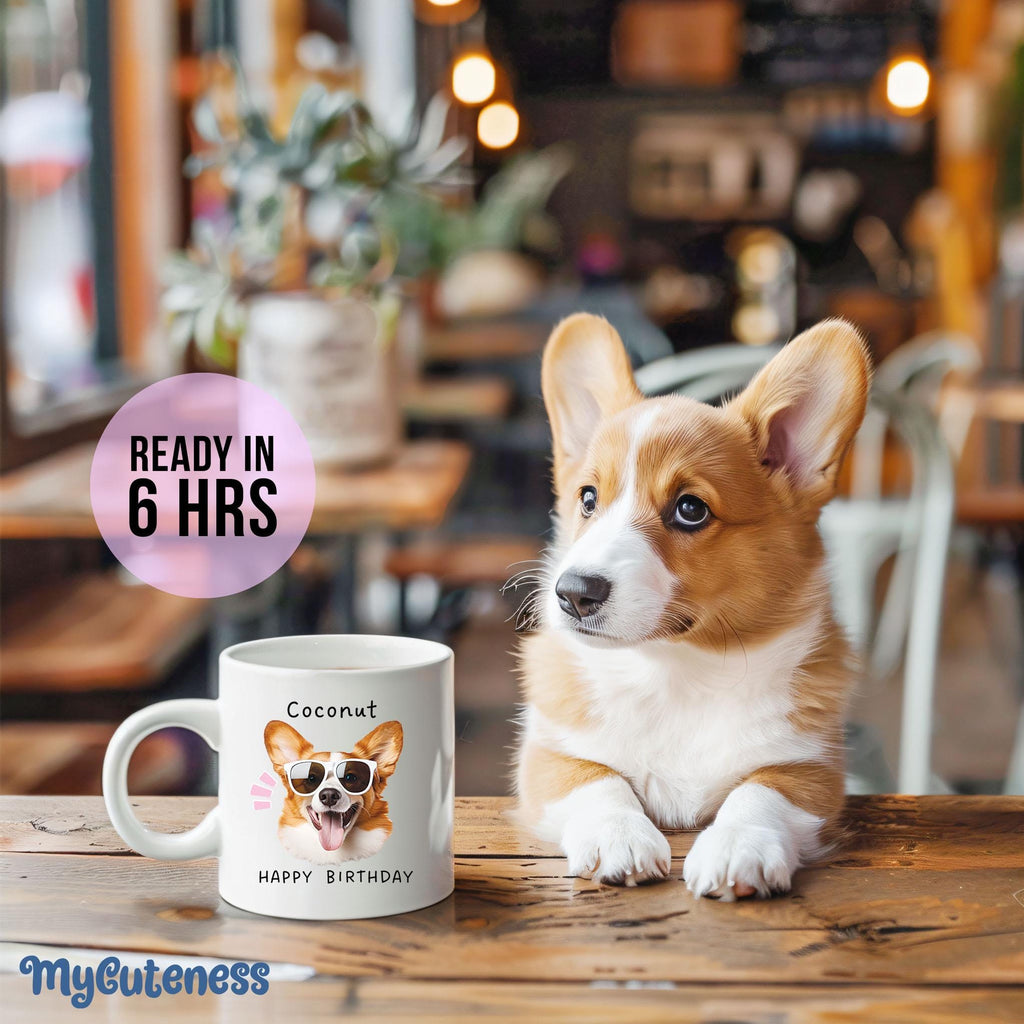 Custom Pet Mug Using Pet Photo + Name Custom Dog Mug Dog Coffee Cup Personalized Pet Mugs Dog Mom Mug Personalized Cat Dad Mug New Dog Mug 4