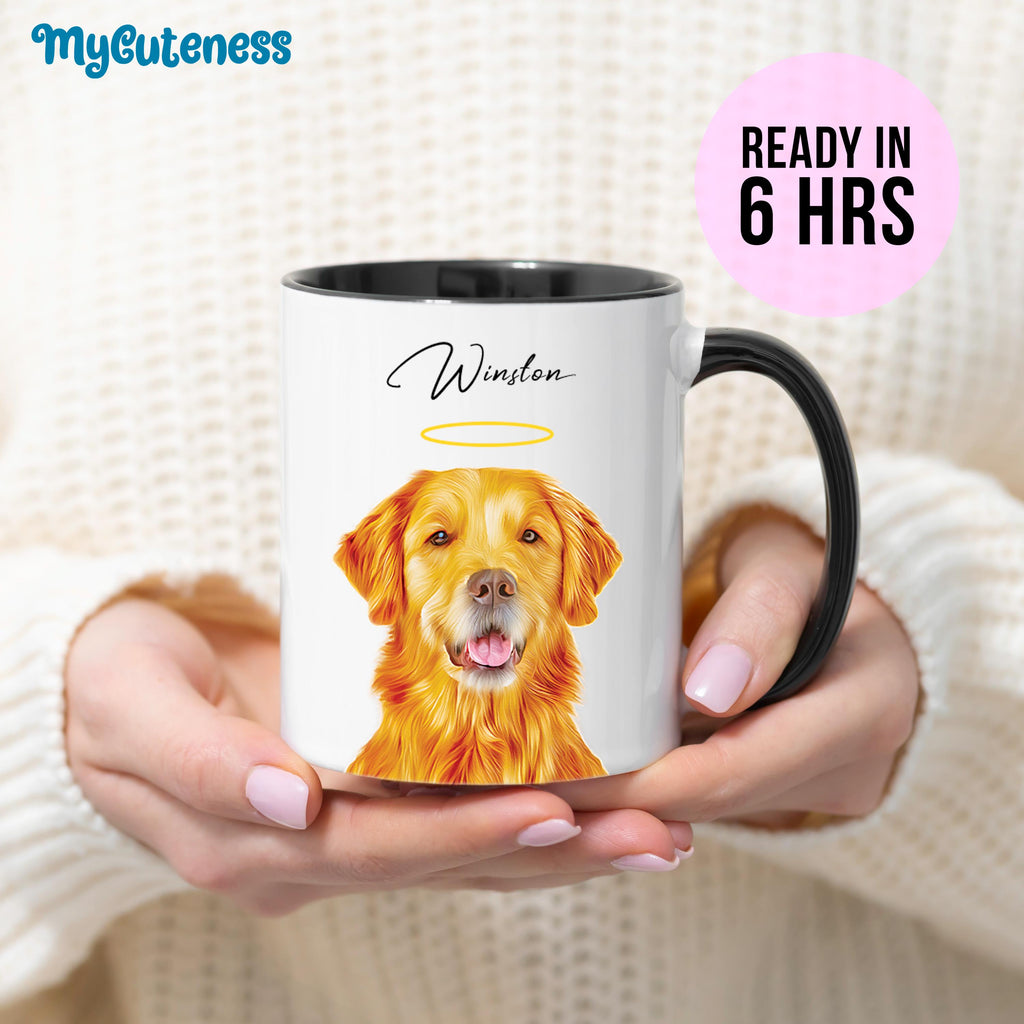 Custom Pet Mug Using Pet Photo + Name Custom Dog Mug Dog Coffee Cup Personalized Pet Mugs Dog Mom Mug Personalized Cat Dad Mug New Dog Mug 5