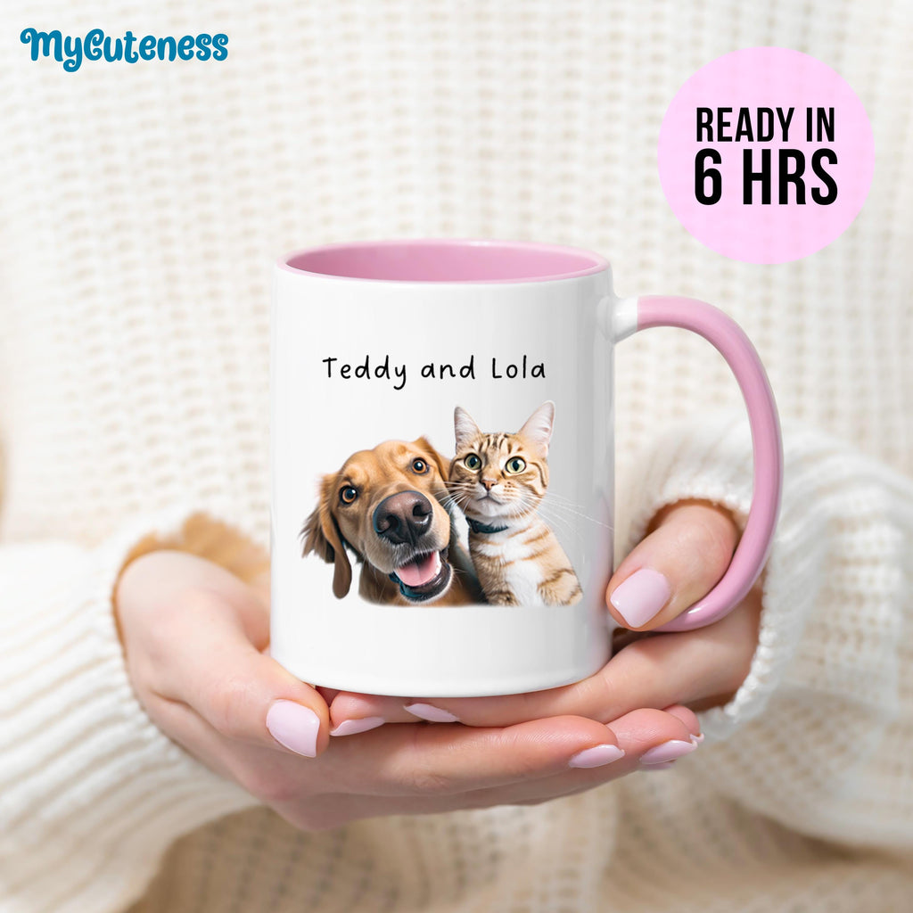 Custom Pet Mug Using Pet Photo + Name Custom Dog Mug Dog Coffee Cup Personalized Pet Mugs Dog Mom Mug Personalized Cat New Dog Mug 11