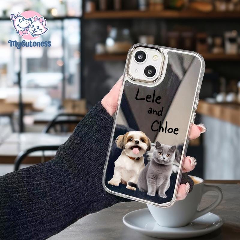 Dog Phone Case, Photo Phone Case, Phone case, Personalized iPhone Case Using Pet Photo Custom Phone Case Perfect Gift For Dog & Pet Lovers