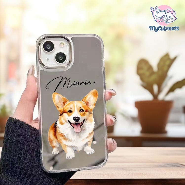 Dog Phone Case, Photo Phone Case, Phone case, Personalized iPhone Case Using Pet Photo Custom Phone Case Perfect Gift For Dog & Pet Lovers