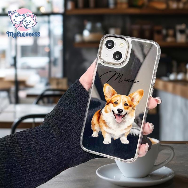 Dog Phone Case, Photo Phone Case, Phone case, Personalized iPhone Case Using Pet Photo Custom Phone Case Perfect Gift For Dog & Pet Lovers