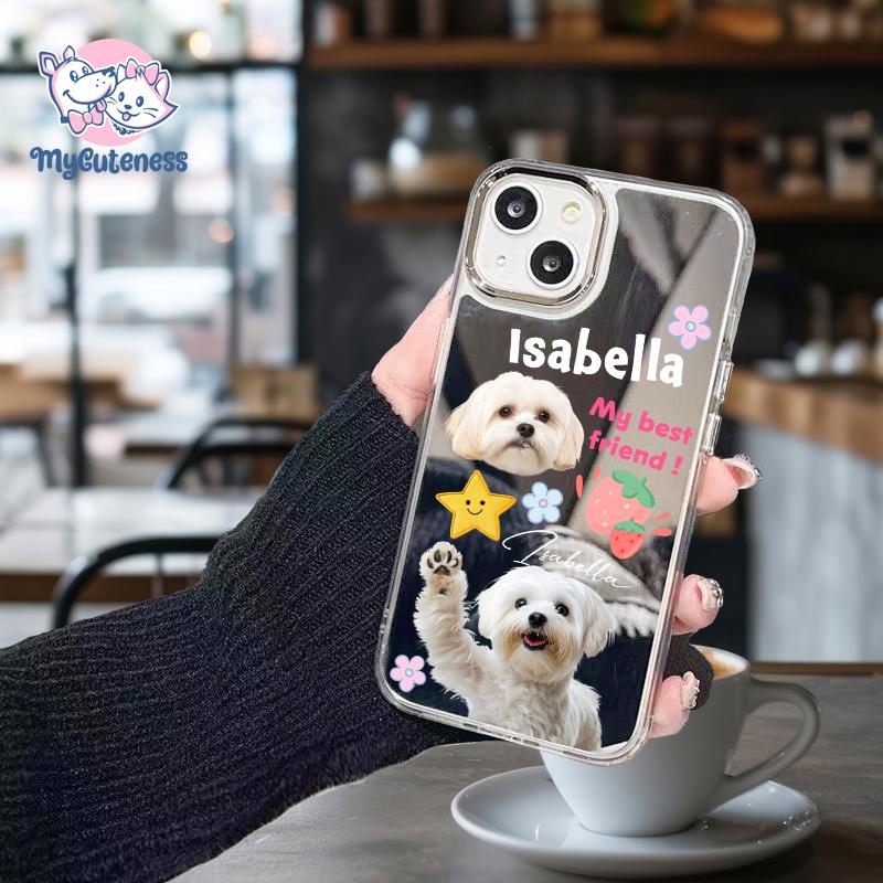 Dog Phone Case, Photo Phone Case, Phone case, Personalized iPhone Case Using Pet Photo Custom Phone Case Perfect Gift For Dog & Pet Lovers