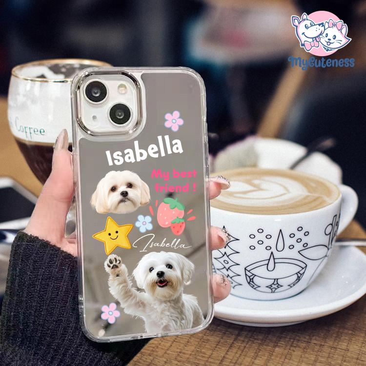 Dog Phone Case, Photo Phone Case, Phone case, Personalized iPhone Case Using Pet Photo Custom Phone Case Perfect Gift For Dog & Pet Lovers