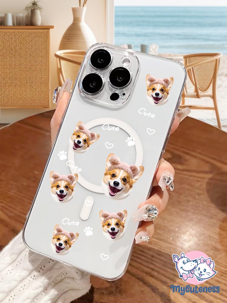 Dog Phone Case, Photo Phone Case, Phone case, Personalized iPhone Case Using Pet Photo Custom Phone Case Perfect Gift For Dog & Pet Lovers