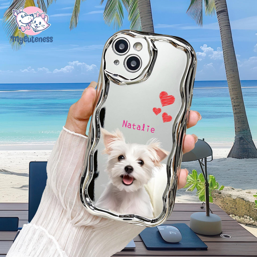 Dog Phone Case, Photo Phone Case, Phone case, Personalized iPhone Case Using Pet Photo Custom Phone Case Perfect Gift For Dog & Pet Lovers