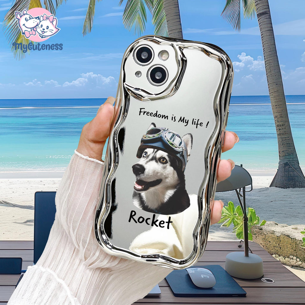 Dog Phone Case, Photo Phone Case, Phone case, Personalized iPhone Case Using Pet Photo Custom Phone Case Perfect Gift For Dog & Pet Lovers