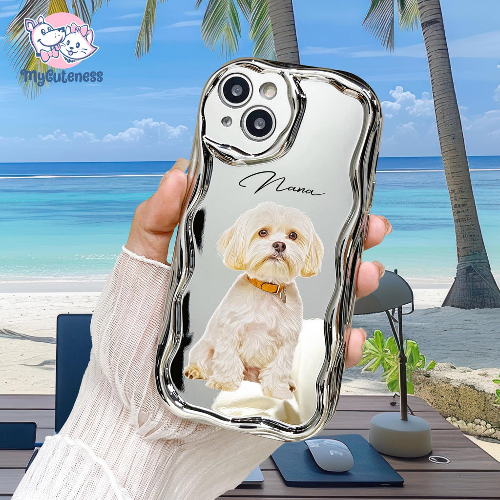 Dog Phone Case, Photo Phone Case, Phone case, Personalized iPhone Case Using Pet Photo Custom Phone Case Perfect Gift For Dog & Pet Lovers