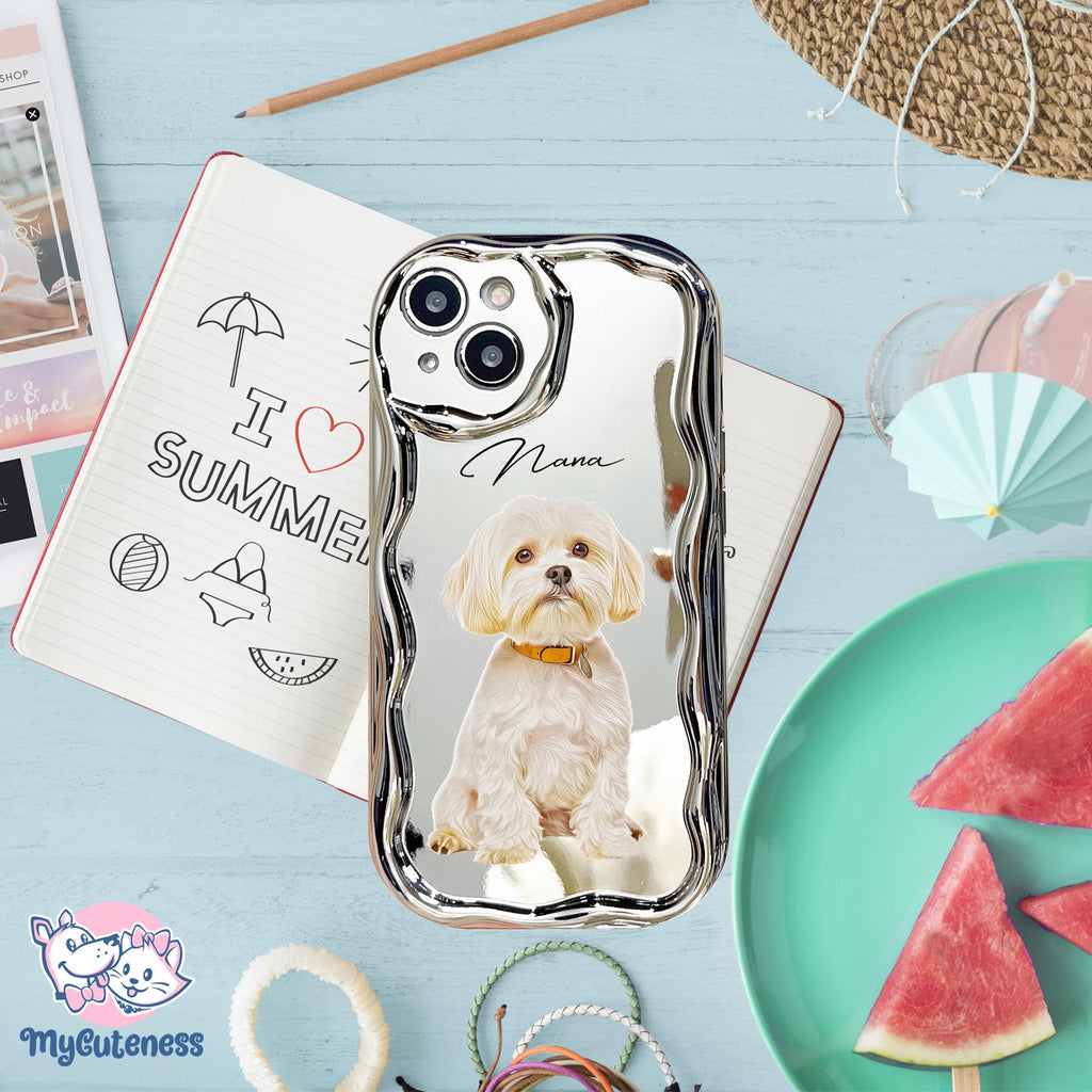 Dog Phone Case, Photo Phone Case, Phone case, Personalized iPhone Case Using Pet Photo Custom Phone Case Perfect Gift For Dog & Pet Lovers