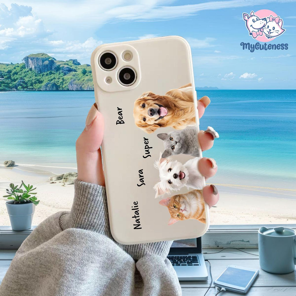 Dog Phone Case, Photo Phone Case, Phone case, Personalized iPhone Case Using Pet Photo Custom Phone Case Perfect Gift For Dog & Pet Lovers