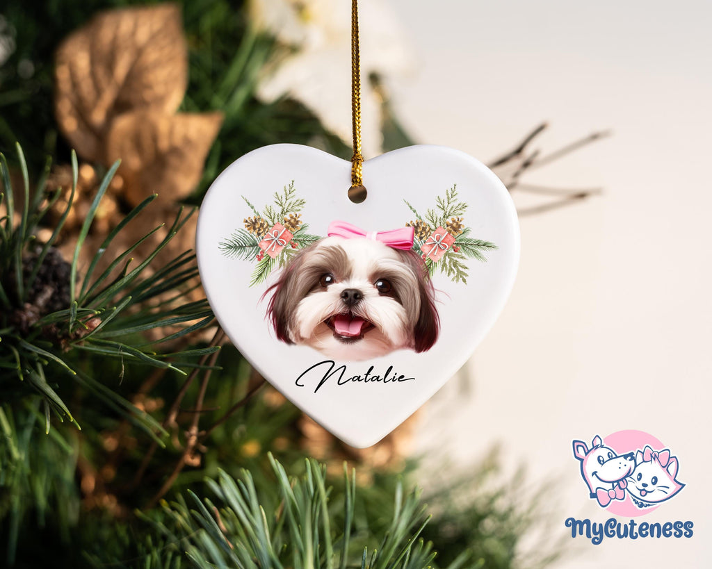 Personalized Pet Star Ornament Using Pet's Photo + Name Custom Ornament Christmas Dog Ornament Personalized Dog Ornament Custom Dog Ornament