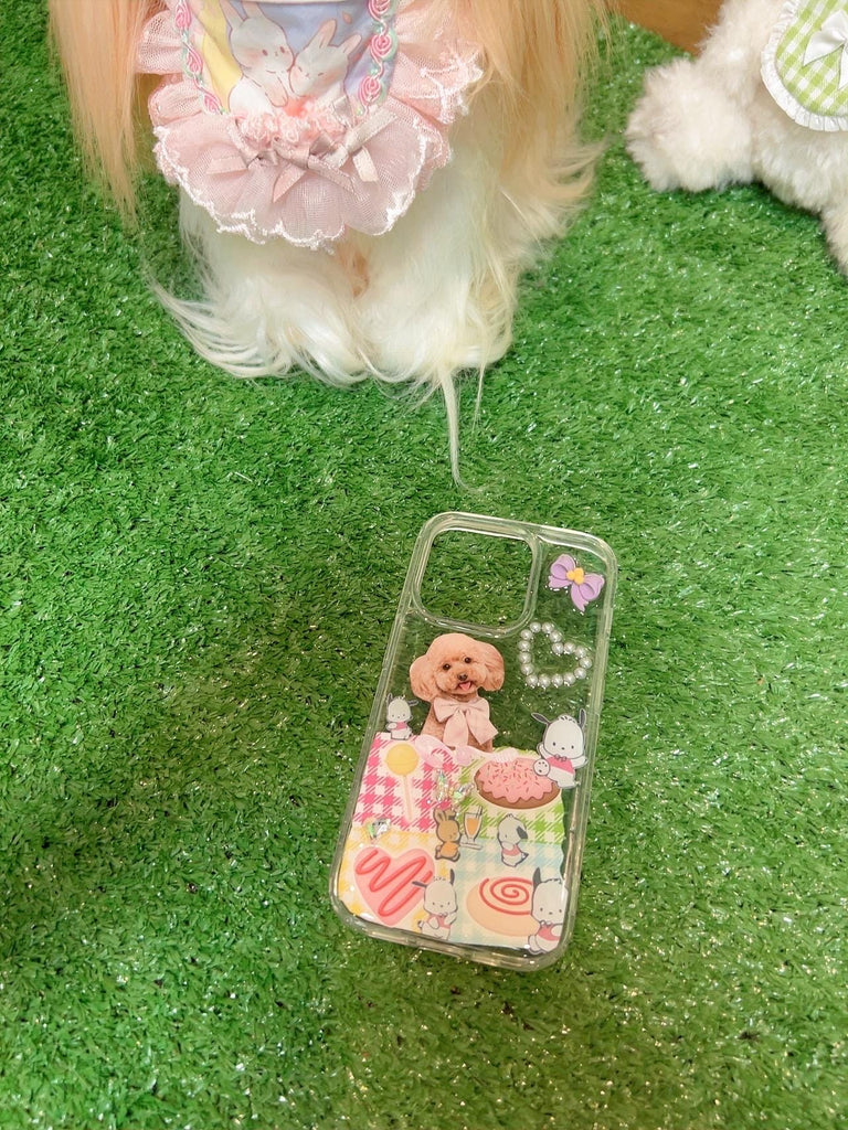 Handmade 3D Dog Phone Case, Photo Phone Case, Phone case, Personalized iPhone Case Using Pet Photo Custom Phone Case Perfect Gift For Dog