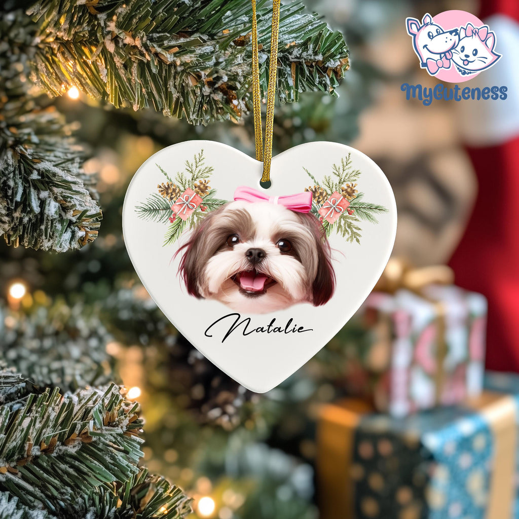 Personalized Pet Star Ornament Using Pet's Photo + Name Custom Ornament Christmas Dog Ornament Personalized Dog Ornament Custom Dog Ornament