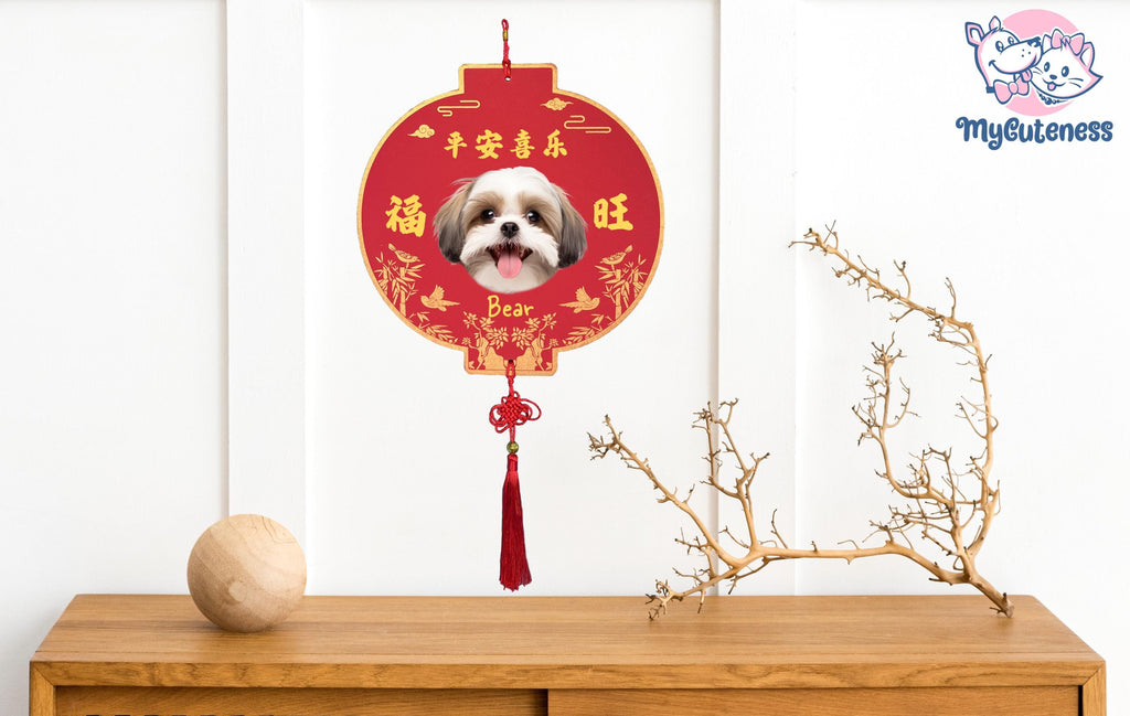 Chinese Fu Character Hanging Ornament 2025