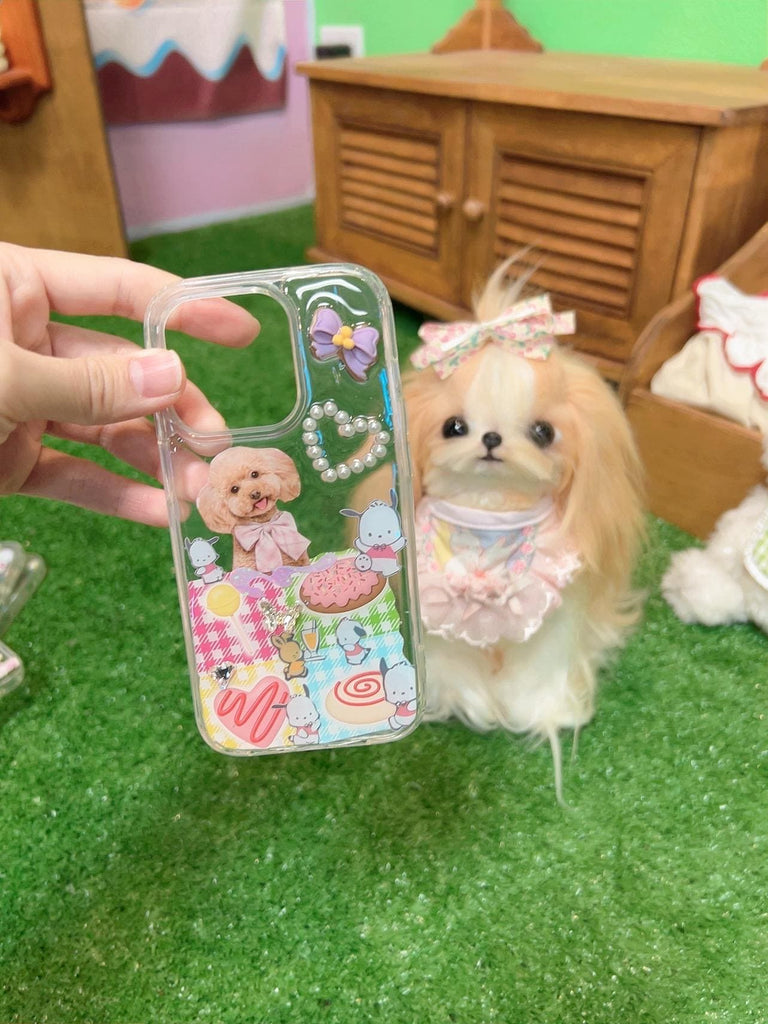 Handmade 3D Dog Phone Case, Photo Phone Case, Phone case, Personalized iPhone Case Using Pet Photo Custom Phone Case Perfect Gift For Dog